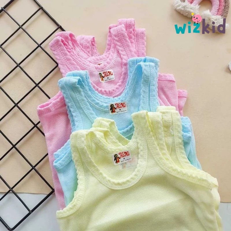 Kiki Singlet Bayi anak Kaos pakaian dalam anak bayi baby kids innerwear underwear adem tipis