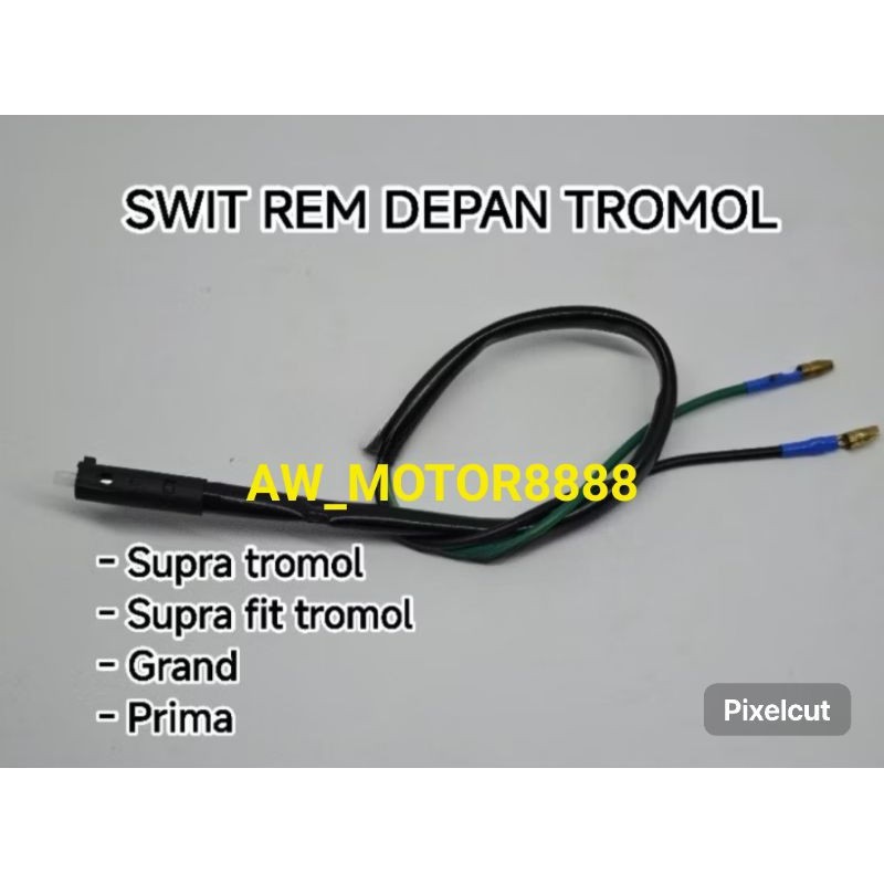 SWITCH SWIT REM DEPAN SUPRA / SUPRA LAMA / SUPRA FIT / GRAND / PRIMA / ASTREA SWITCH SWIT REM DEPAN 