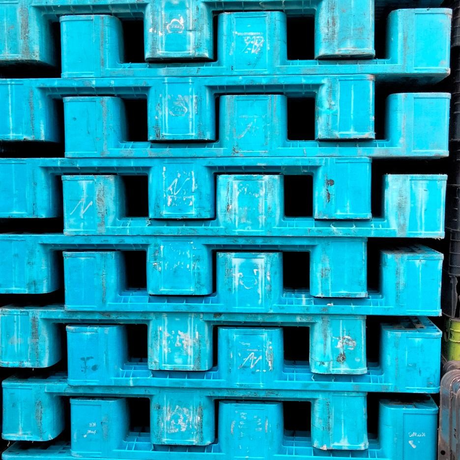 

pallet plastik MS ukuran 100 x 120 x16 cm