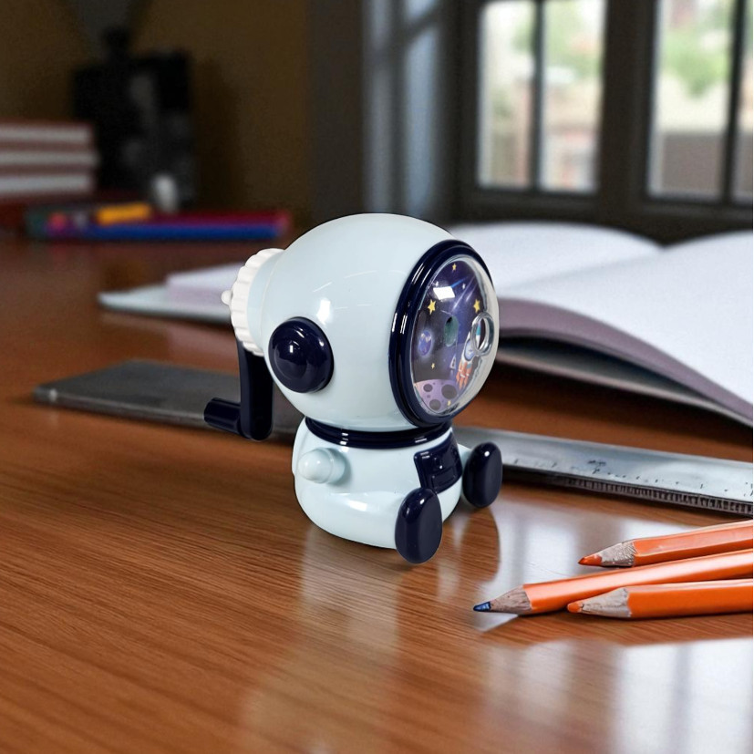 

PRFCTSTR XIAOLINGJING Rautan Pensil Manual Pencil Sharpener Mini Astronaut - 18117