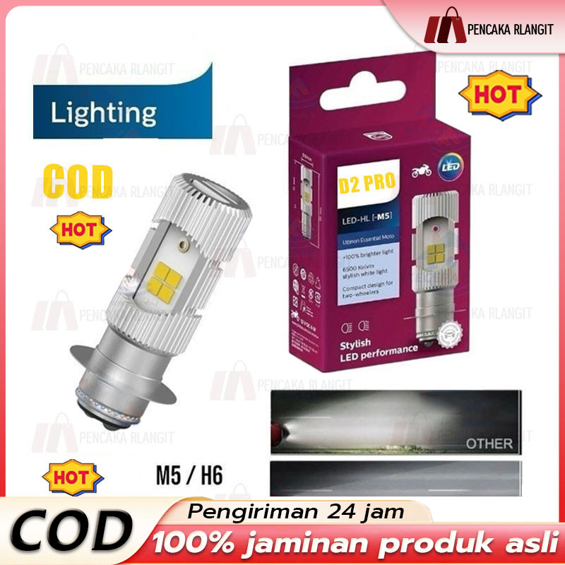 Lampu motor  m5 led Lampu utama led h6 Lampu led depan motor Lampu led depan motor Lampu led motor L