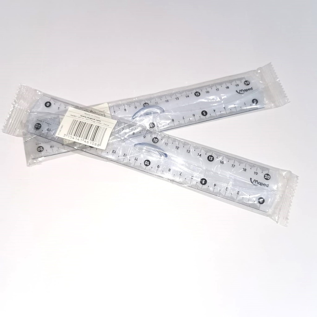 

Penggaris Maped 20 Cm Transparan With Holder