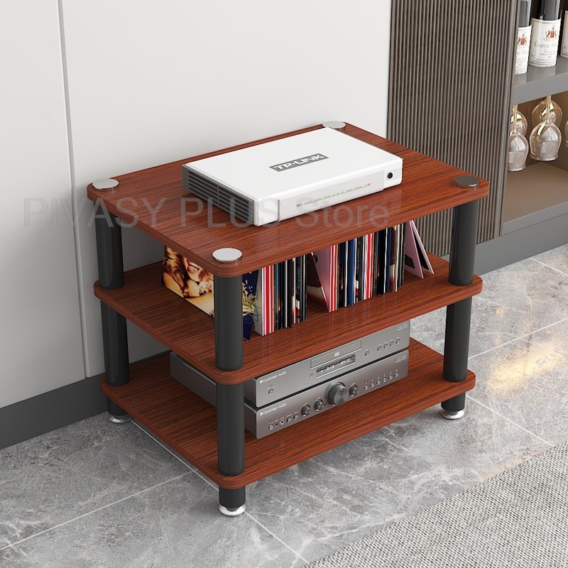 5-70cm Height HiFi Amplifier Stand Reinforced Steel Audio Rack 60CM Width Storage Frame E1 Panels Fo