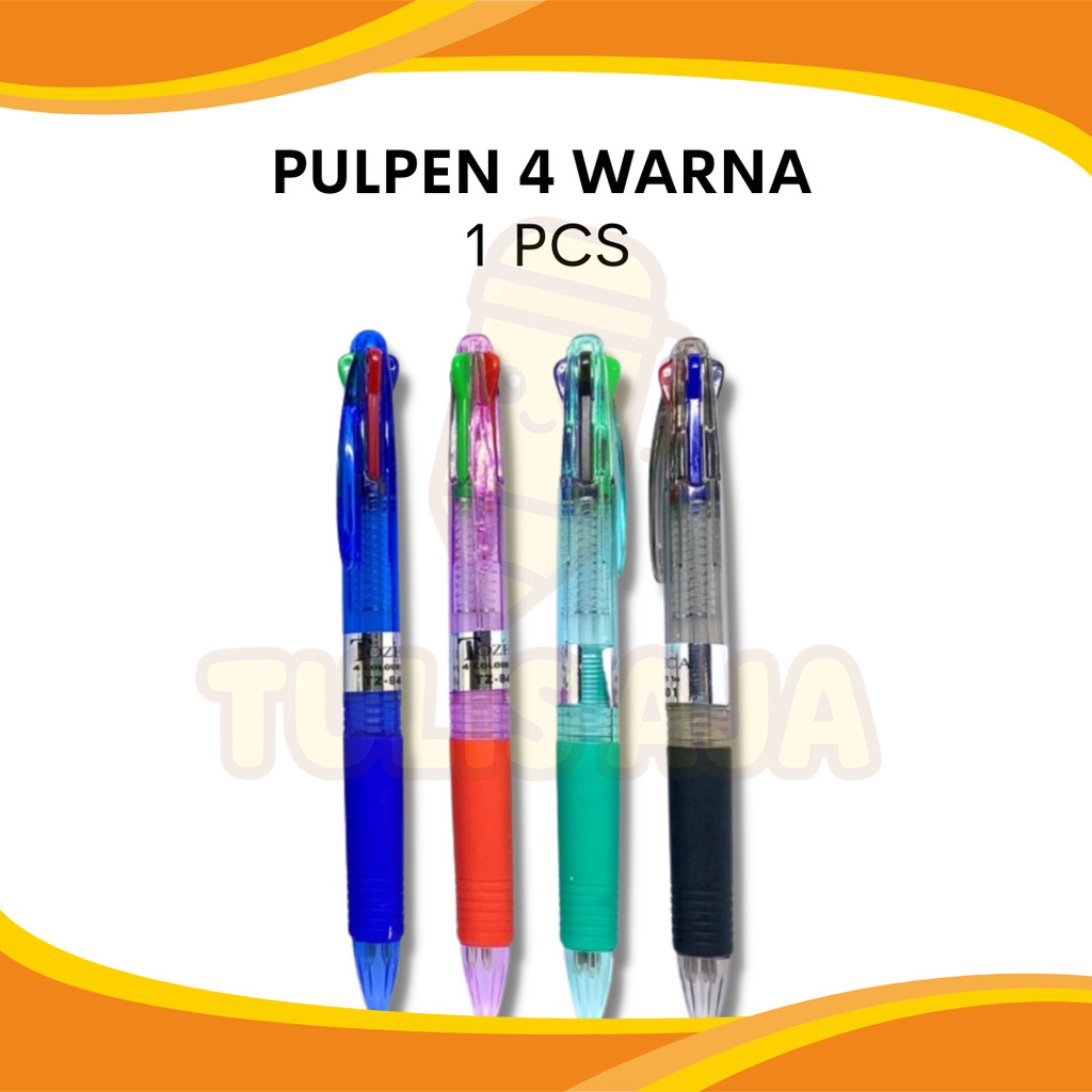 

PULPEN TOZHCA 4 WARNA PER PCS
