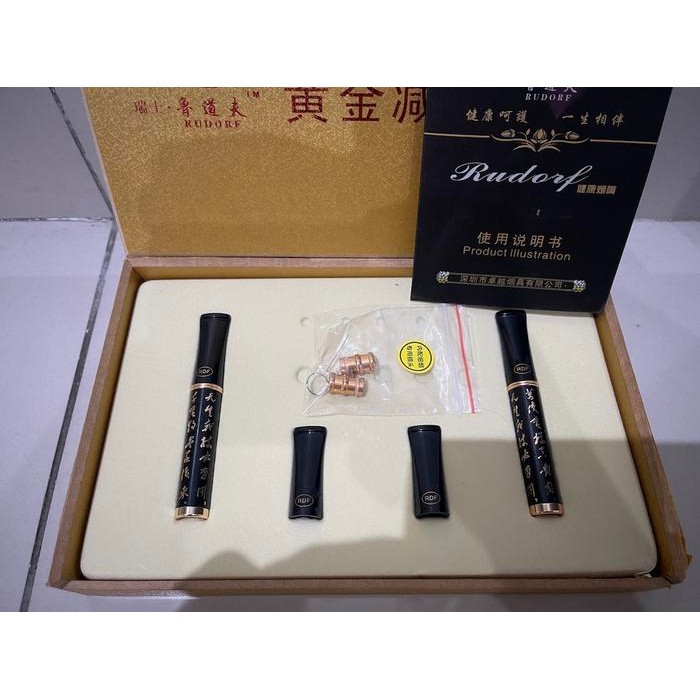 RUDORF RV8 2 BUAH PIPA FILTER SARINGAN ASAP PERMANEN 8MM DAN 6MM - SESUAI FOTO