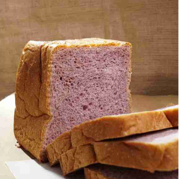 

Sourdough Milk Loaf - Ubi Ungu