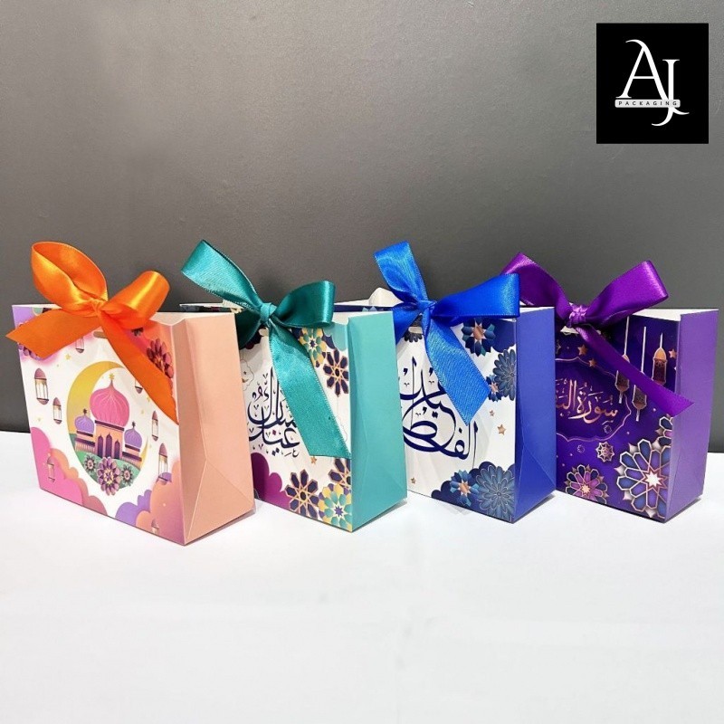 

Hampers Idul Fitri Lebaran Box Cantik Kado Mini / Box Packaging Gift Permen Cookies Tas Kado Souvenir Goodiebag
