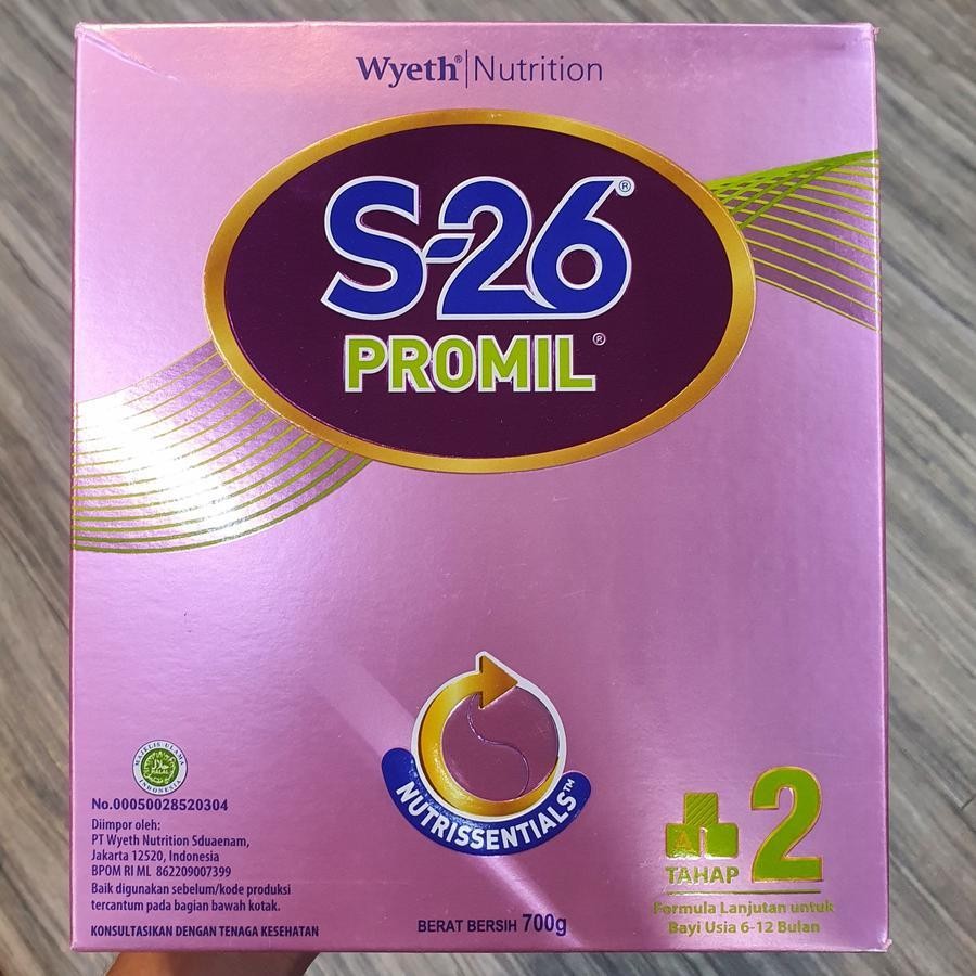 Susu S-26 PROMIL Tahap 2 Susu Bayi 6-12 bulan 700gr