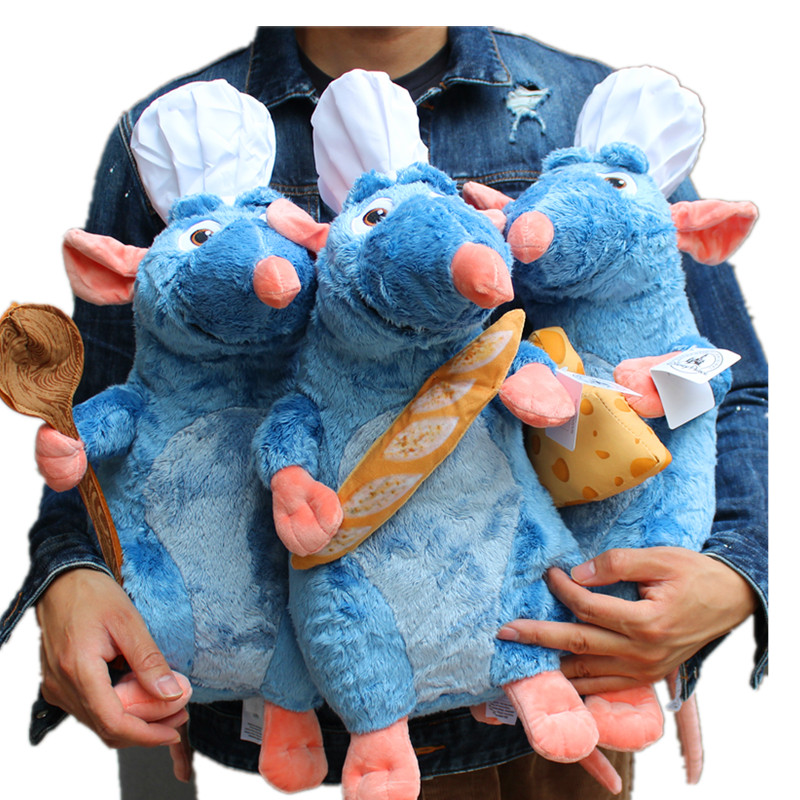 1piece Disney 45cm Ratatouille Remy Plush Toys Stuffed Plushie Animals Children Birthday Gifts Ratat