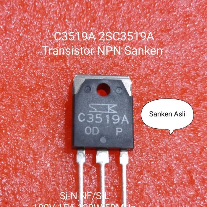 C3519A 2SC3519A transistor NPN Sanken asli