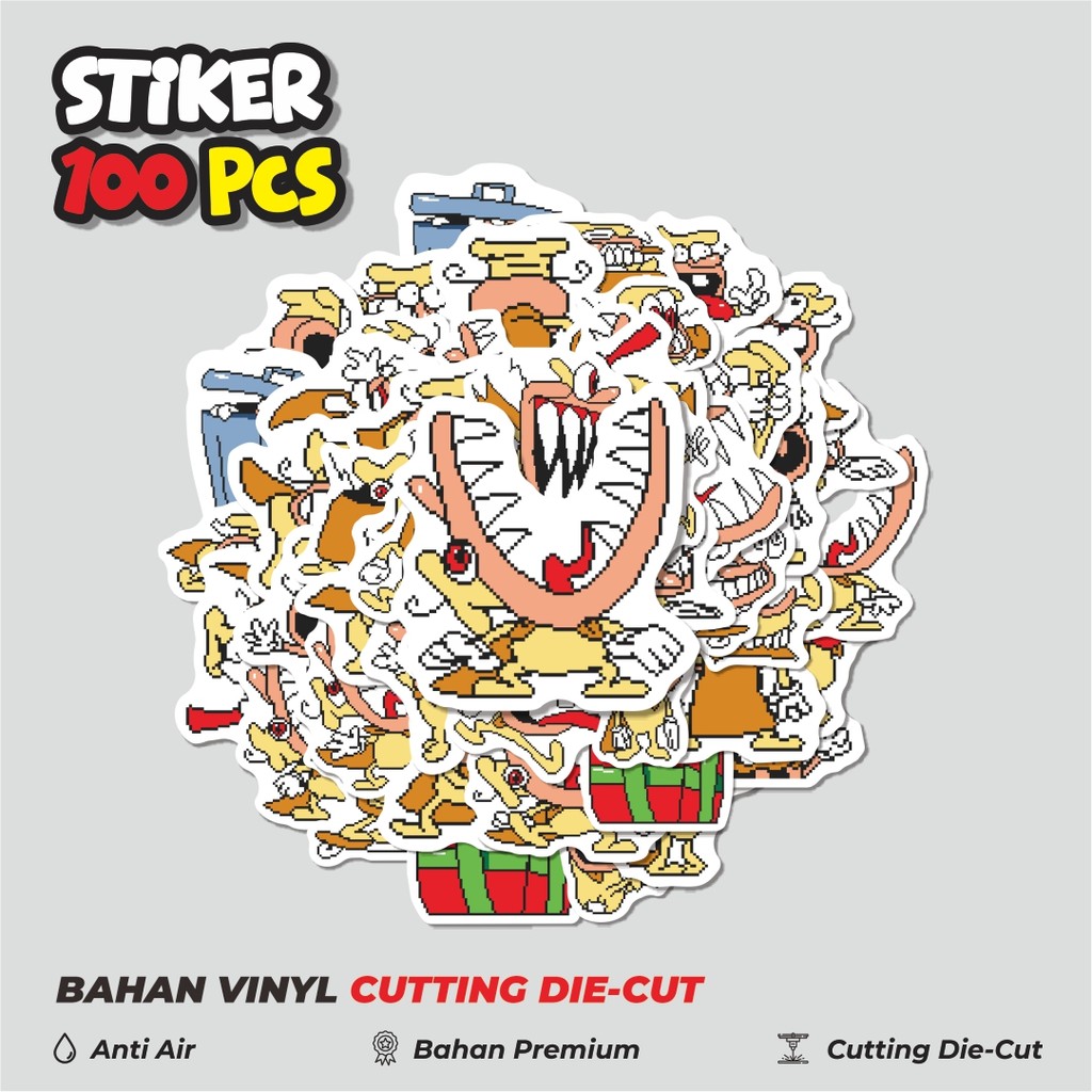 

Terbaru! 50 pcs Stiker Pizza Tower V25 Dekorasi Lucu Kreatif untuk Notebook, Skateboard, HP