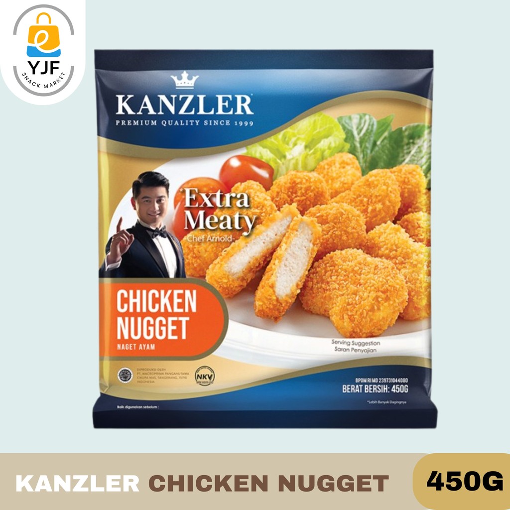

KANZLER CHICKEN NUGGET PREMIUM 450GR