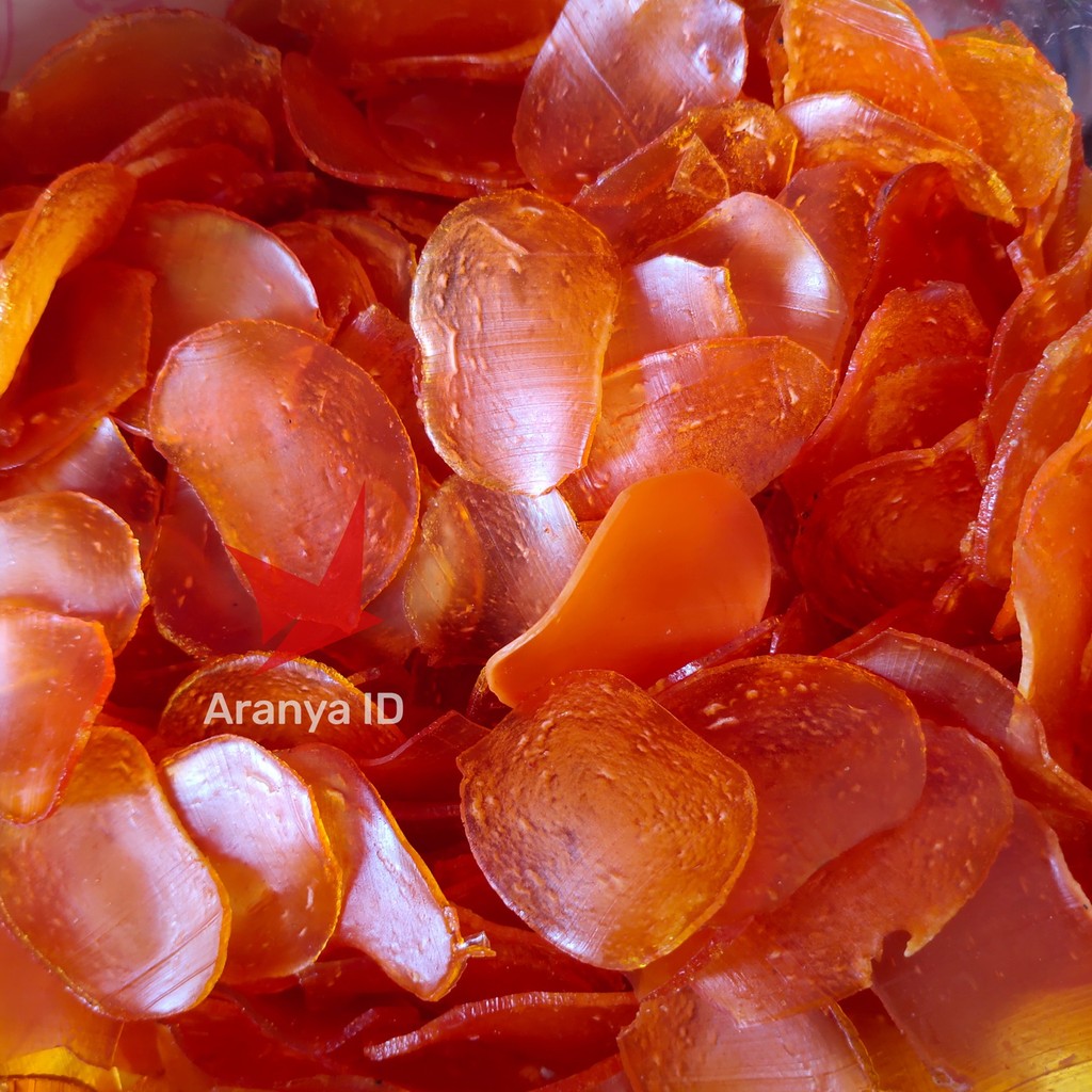 

Kerupuk Mentah Oren Oranye Orange Kuning Untuk Seblak Tipis Gurih Lembut Kenyal Cap MP Matahari Pagi 4,8kg
