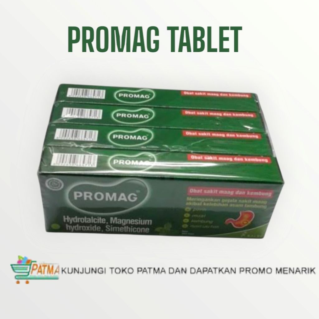 ( READY ) PROMAG TABLET 1 SLOP ISI 4 PACK