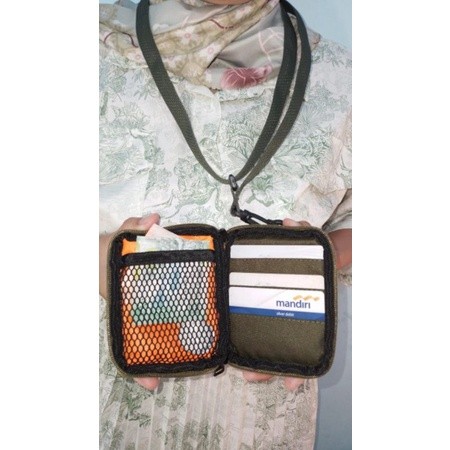 

[MAC] ID Card Holder Name Tag Lanyard Dompet Kartu