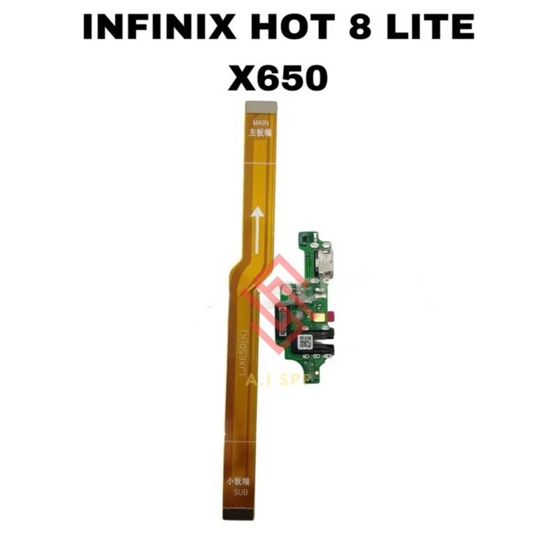 Flexible Board / Papan Cas ori / Conector Cas Infinix Hot 8 Lite X650
