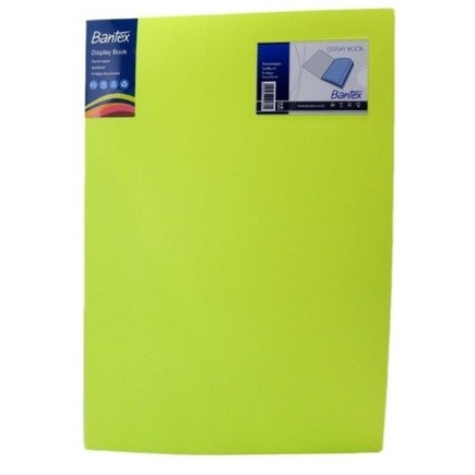 

[MSS] Display Book Clear Holder Bantex F4 Folio 10 Pockets 3180