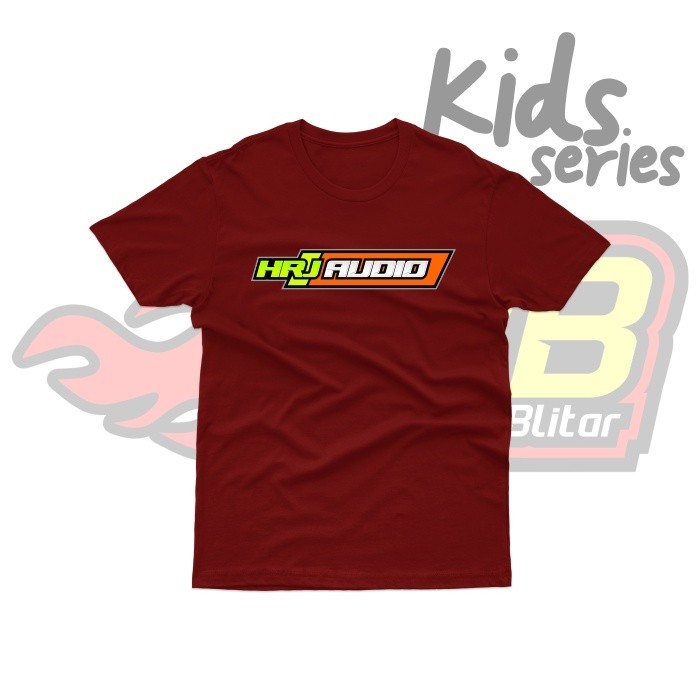 Best Quality | Distro | Baju Kaos Anak HRJ Audio Katun Combed #