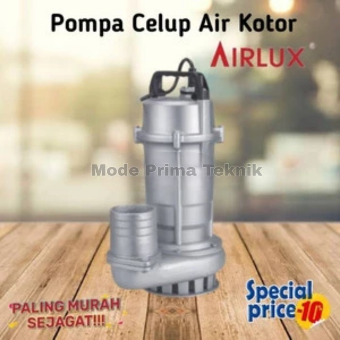 POMPA CELUP SUBMERSIBLE AIR KOTOR/AIR LAUT 250WATT AIRLUX