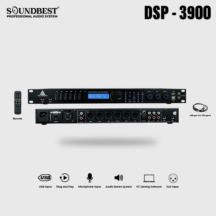 AGEN SOUNDBEST AUDIO PROCESSOR DSP 3900