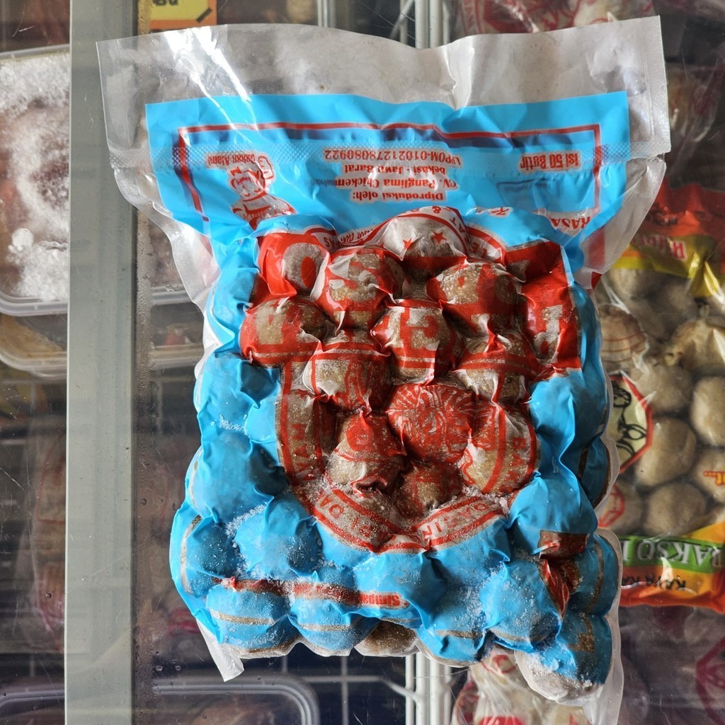 

BAH Panglima Bakso Daging Sapi & Ayam 700gr Isi 50pcs Makanan Sehat