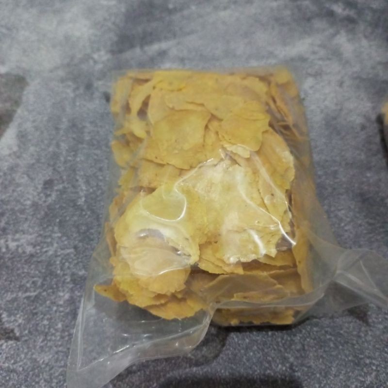 

Emping Remuk / Emping Patah / Emping Remukan / Emping melinjo Pajang 400 gram Siap Goreng