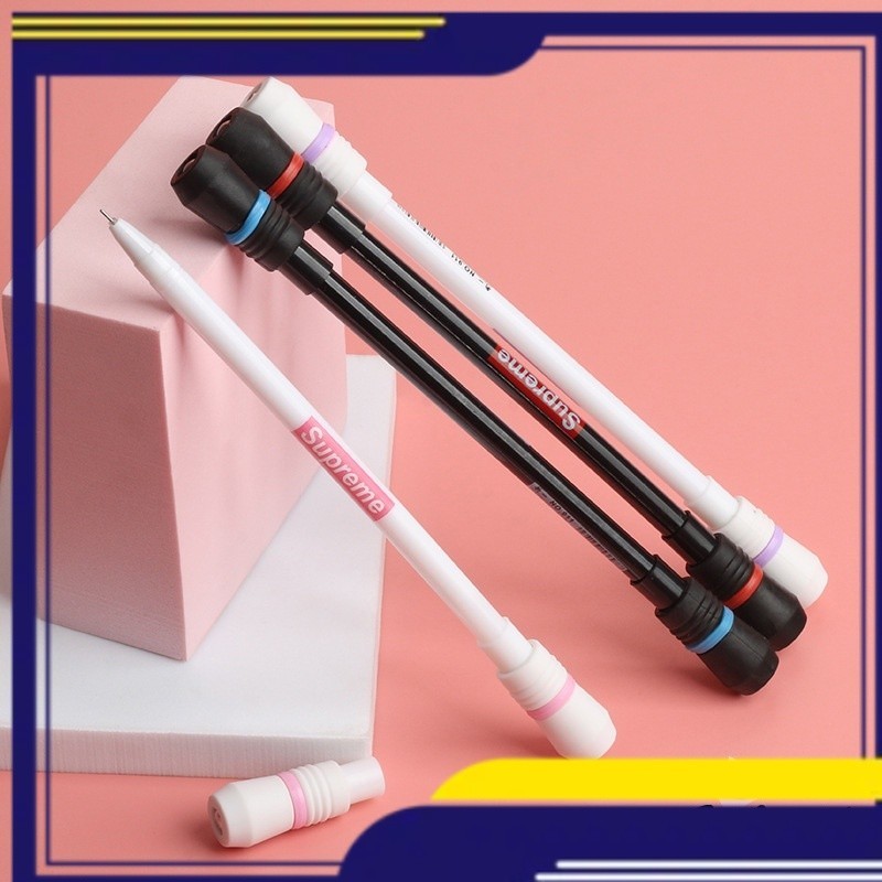 

1pc Pen spinning anti slip Alat tulis anak pen spining pulpen Putar Balance pen G