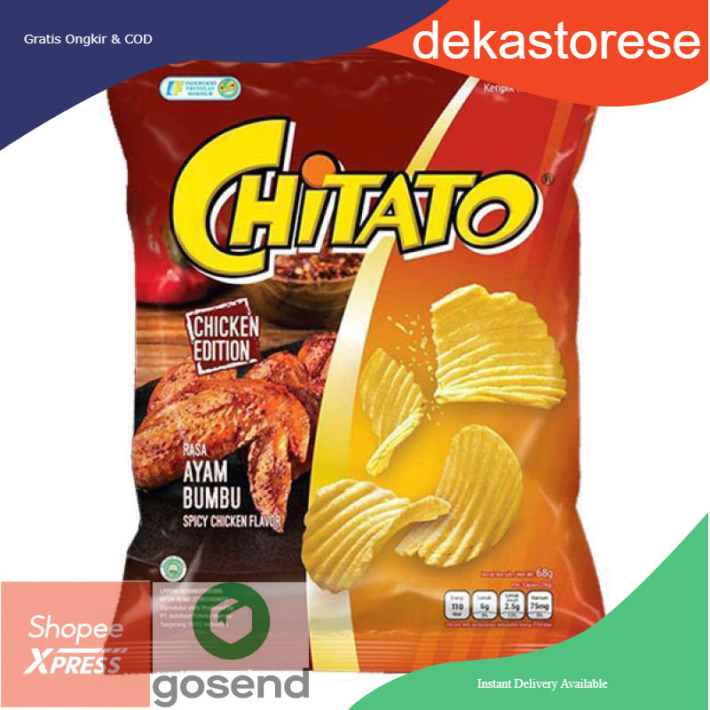 Chitato Sapi Panggang Beef Edition 68gr