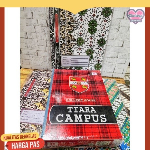 

Sampul Buku Batik Ukuran buku Campus (1 pak isi 20pcs)