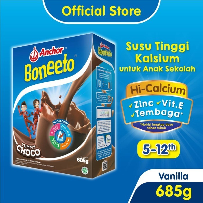 

[ HEMAT ] Boneeto Susu Bubuk Cokelat 685g - Susu Pertumbuhan Anak