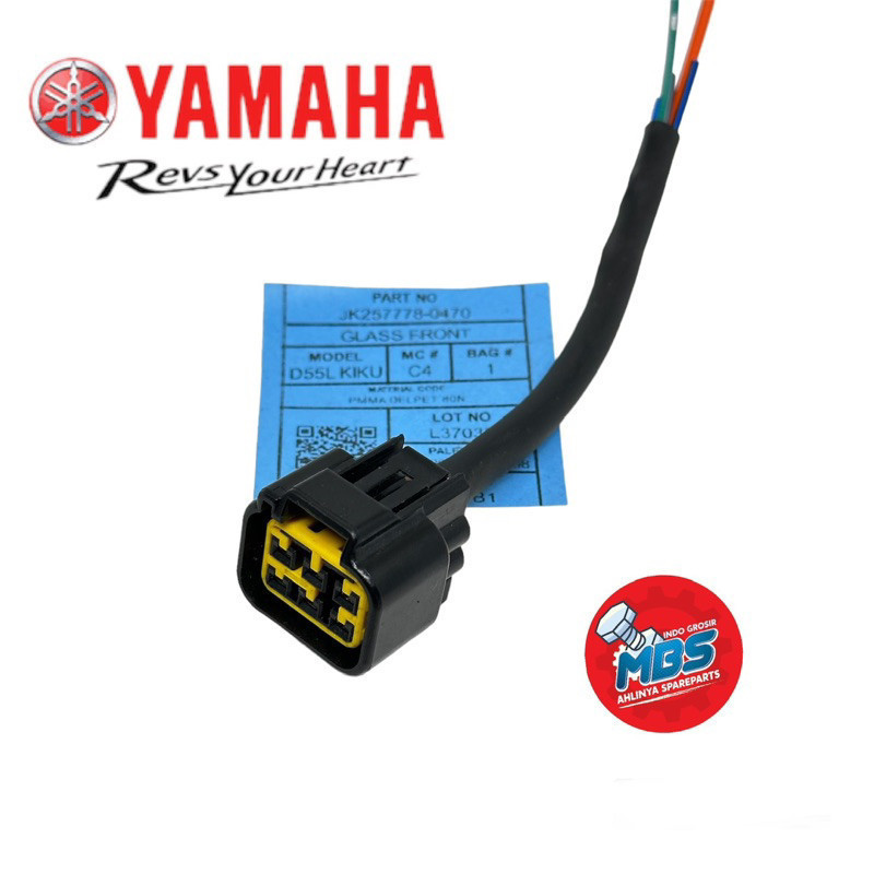 SOKET CDI YAMAHA mio sporty mio smile mio karbu kabel pin 6 original