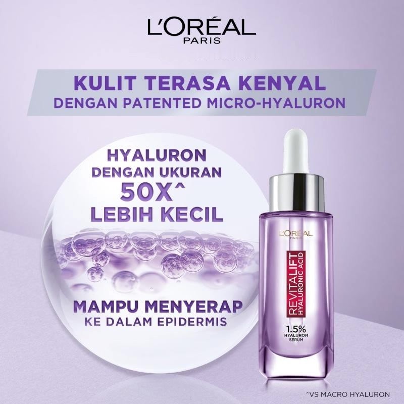 LOREAL PARIS REVITALIFT HYALURONIC ACID REPLUMPING SERUM 30ML