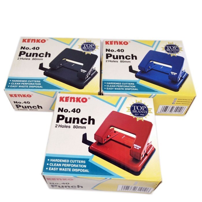 

PUNCH KERTAS / KENKO PEMBOLONG KERTAS No.30 2 HOLES 80MM