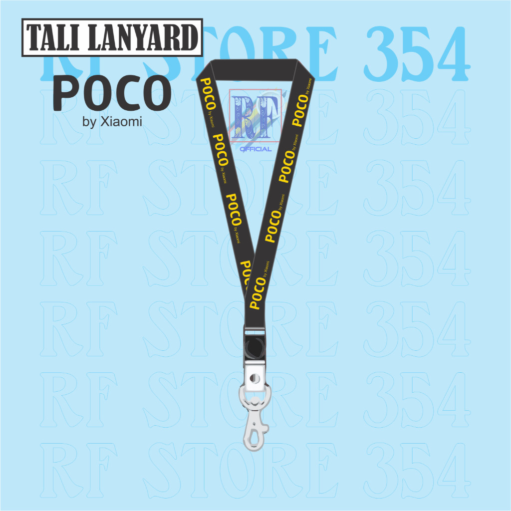 

LANYARD POCO BY XIAOMI - TALI ID POCO PHONE BY XIAOMI CARD GANTUNGAN KUNCI GANTUNGAN FLASHDISK GANTUNGAN NAMETAG TALI LANYARD BEST SELLER COD