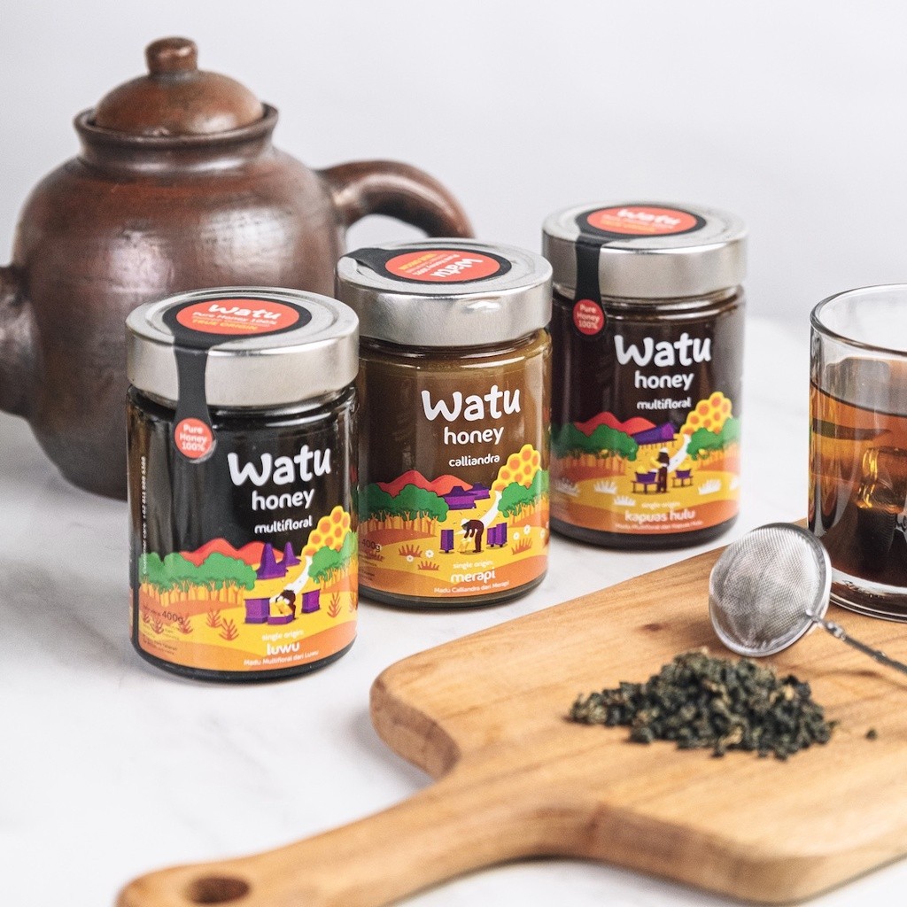 

QH Origin Bangka 400gr, Talasi Watu Honey - Madu Murni