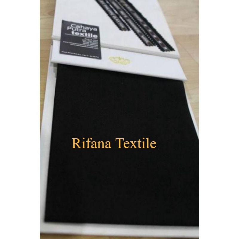 HITAM PEKAT KAIN CELANA, KAIN JAS, SAFARI DASAR KAIN HITAM