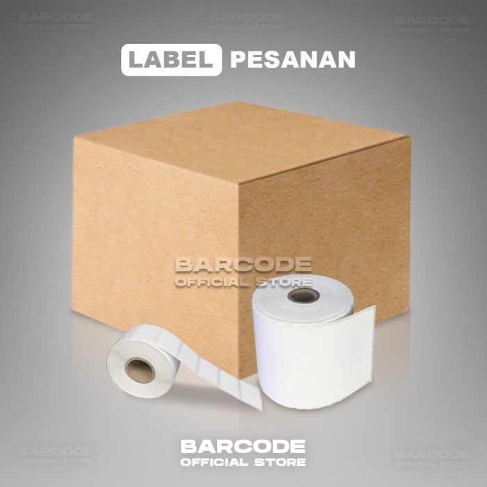 

CUSTOM LABEL SEMICOATED 100 x 100 mm & THERMAL 30 X 20 mm -TMA56