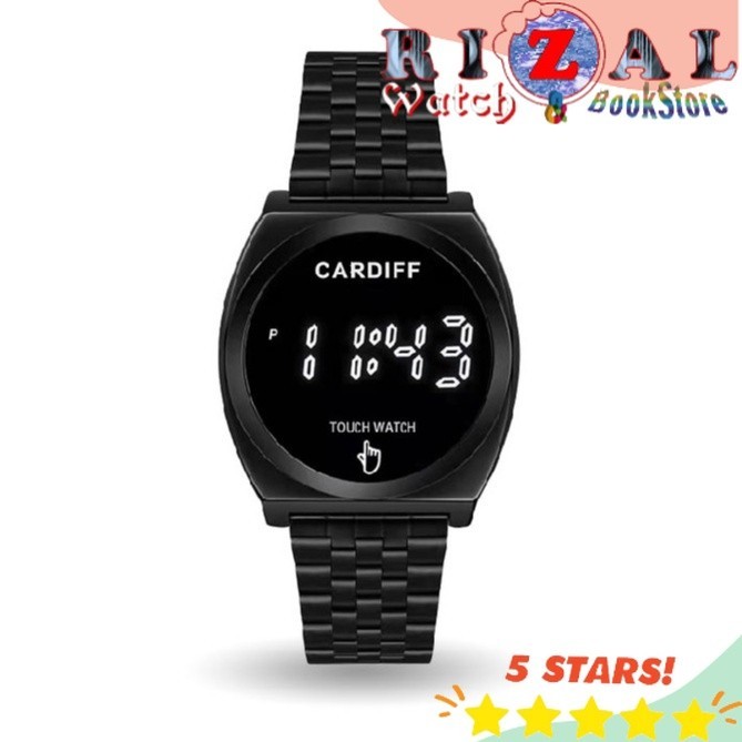 TERLARIS CARDIFF LED 8012 Jam Tangan Digital UNISEX
