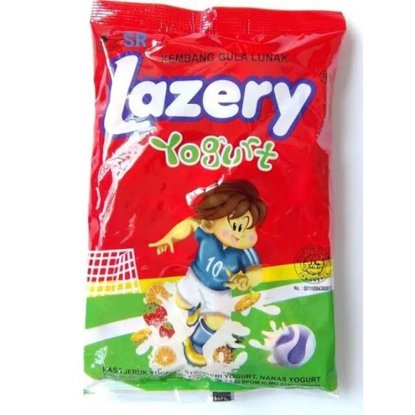 

Permen lazery yogurt /kembang gula lunak ( 40butir)