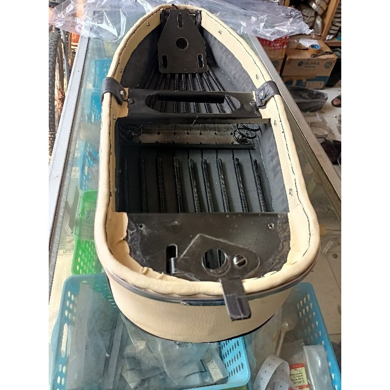 jok denfiel jok vespa rangka per bulat bahan bagus