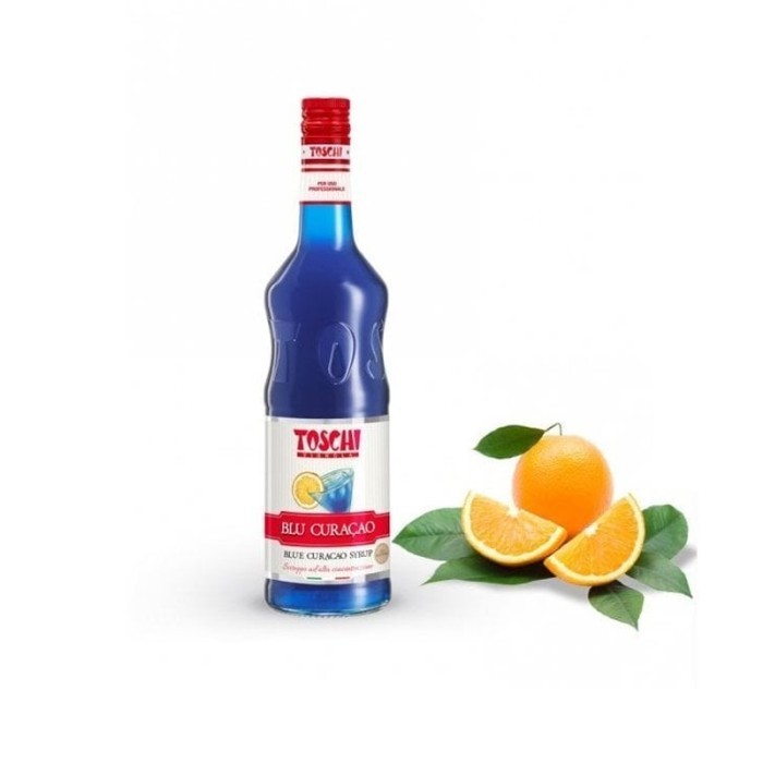 

Toschi Blue Curacao Syrup 1000ml - Sirup Rasa Blue Curacao