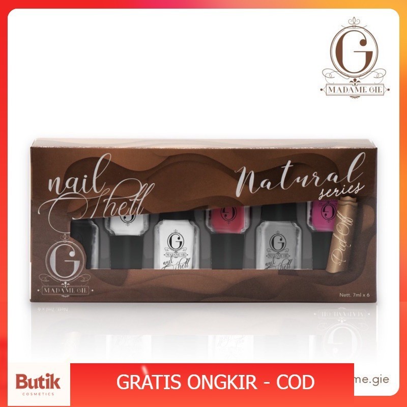 BC - NATURAL SERIES NAIL SHELL MADAME GIE // ECERAN