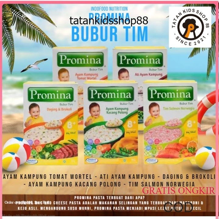 Promina Bubur Tim Bayi Sachet  Usia 6  8 9 Bulan Makanan Mpasi