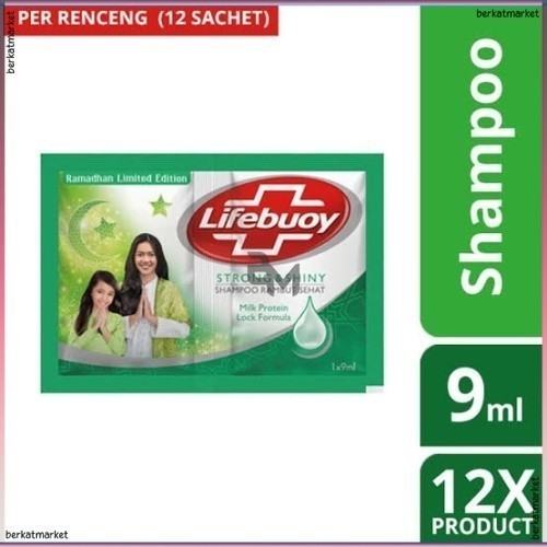 Lifebuoy Shampoo Sachet 12s
