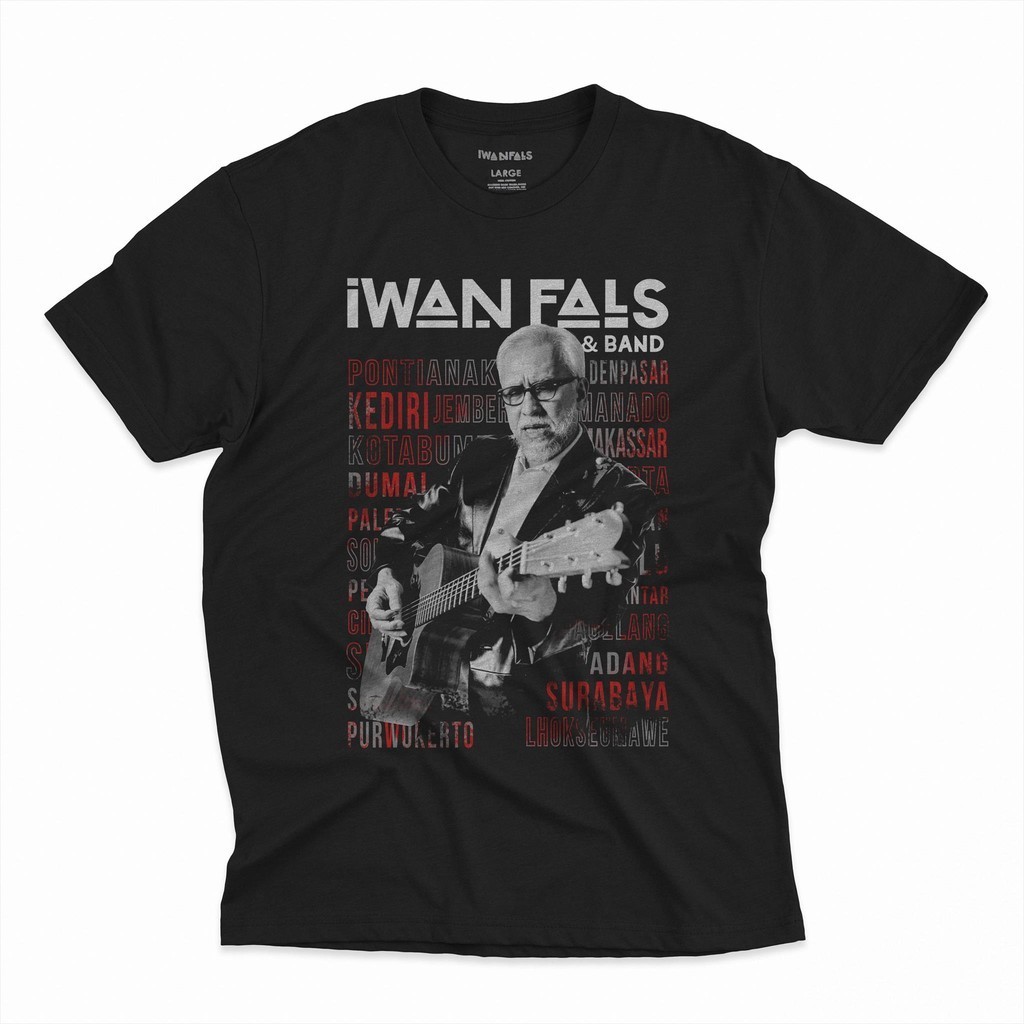 IWAN FALS TSHIRT KONSER GAUNG MERAH II