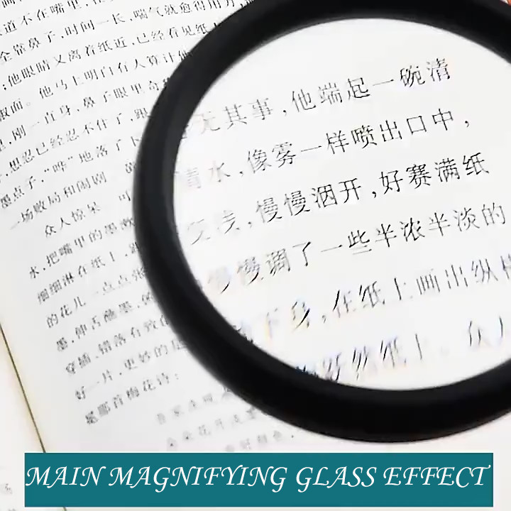 

gk 2in1 Portable Magnifier Kaca Pembesar Lensa Ganda 3/45 Kali Kaca Pembesar