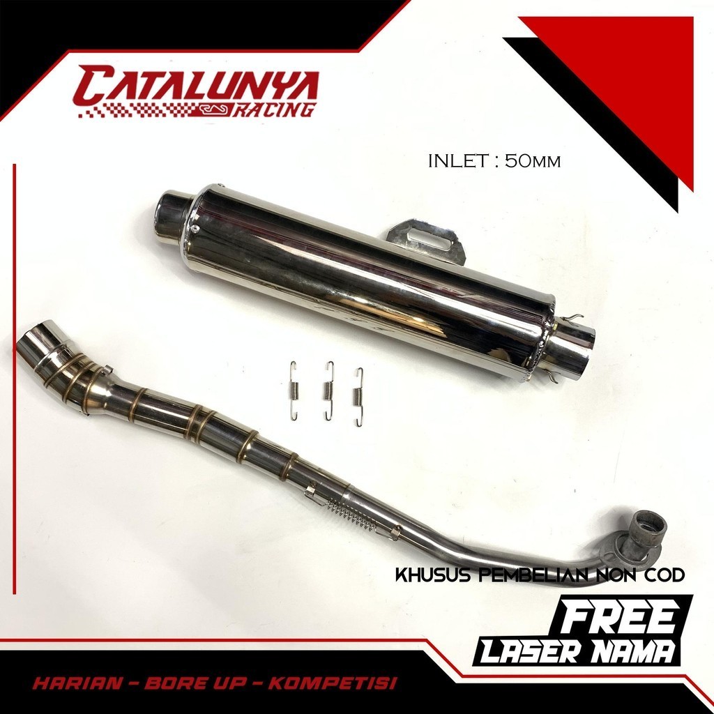 KNALPOT CKD SUARA BOBOK SUPRA X,SUPRA FIT,SUPRA125,REVO FIT, REVO ABSOLUTE DLL