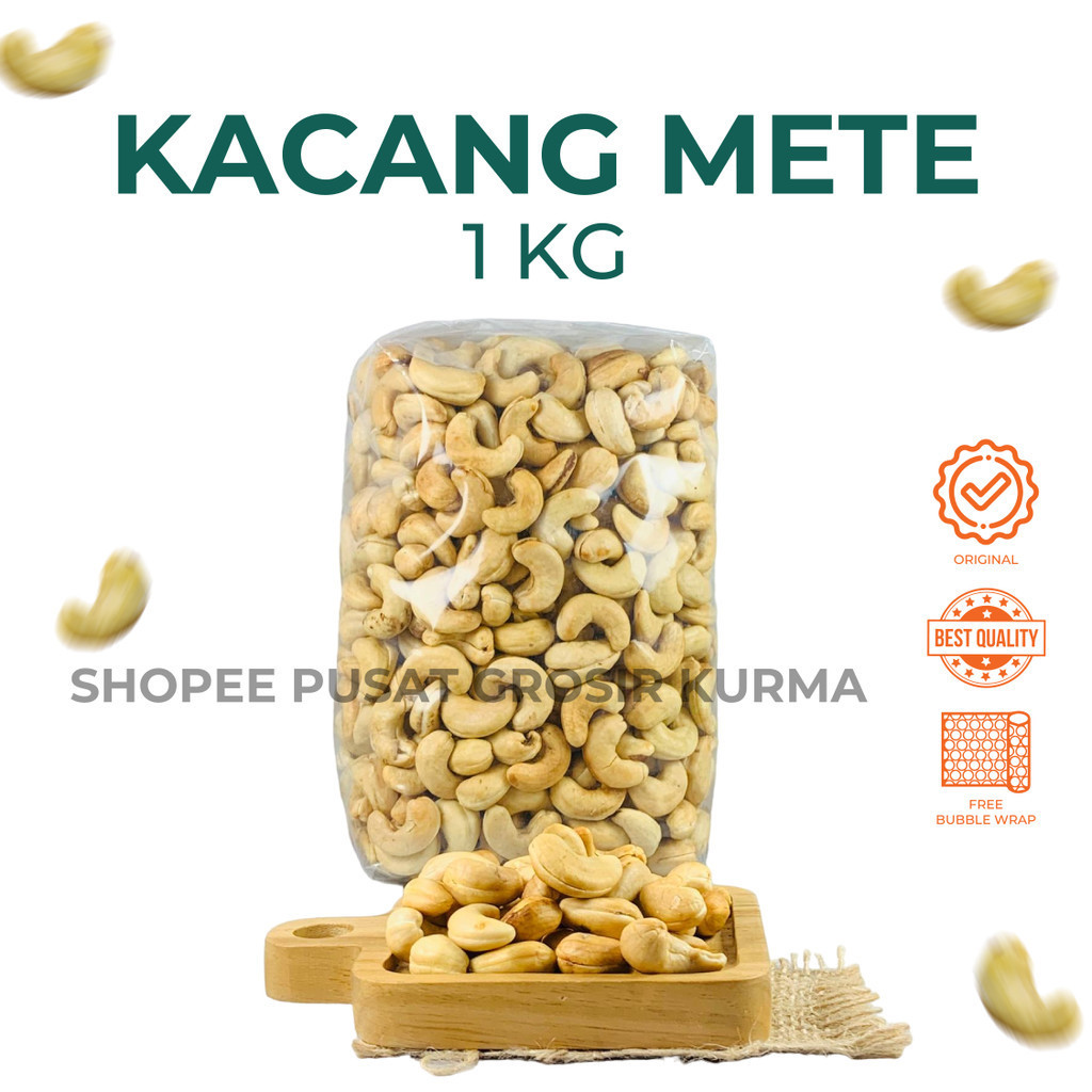 

Kacang Mede / Kacang Mete Roasted / Kacang Mete Matang 1kg