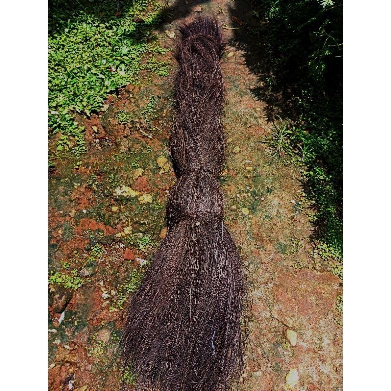 ijuka aren panjang/ijuk tebu/ijuk sapu/ijuk buat kakaban/ijuk atap/ijuk sisiran/ijuk media tanam