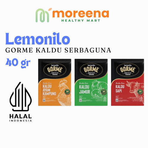 

LEMONILO - Gorme Bumbu Kaldu Pelezat 40G NON MSG